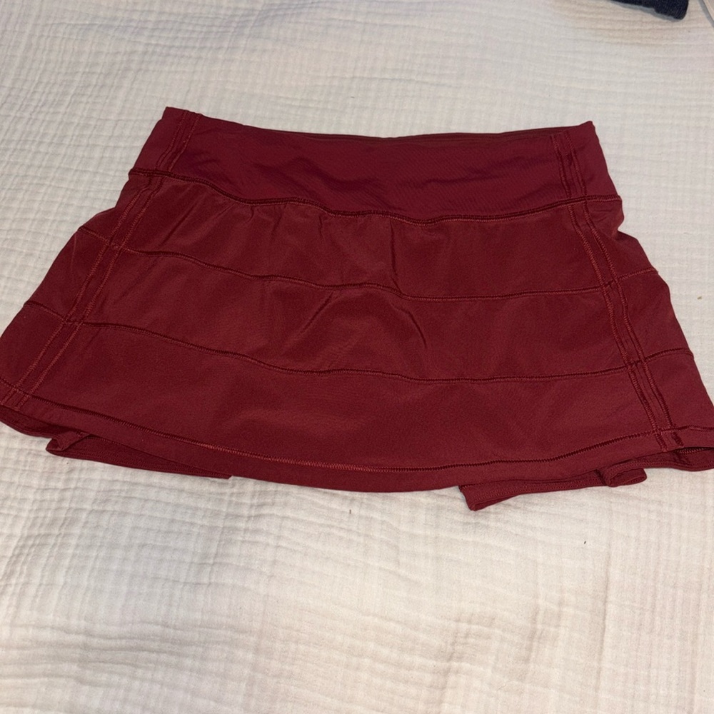 Lululemon Pace Rival Mid Rise Skirt Size 4
